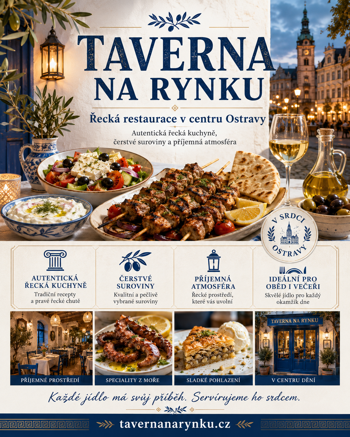 Sajian restoran Taverna Na Rynku